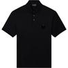 FW25 Lunar New Year Collection Patch Short Sleeve Button Polo Shirt Men Polo Shirts EM005341-AF10017-UC001
