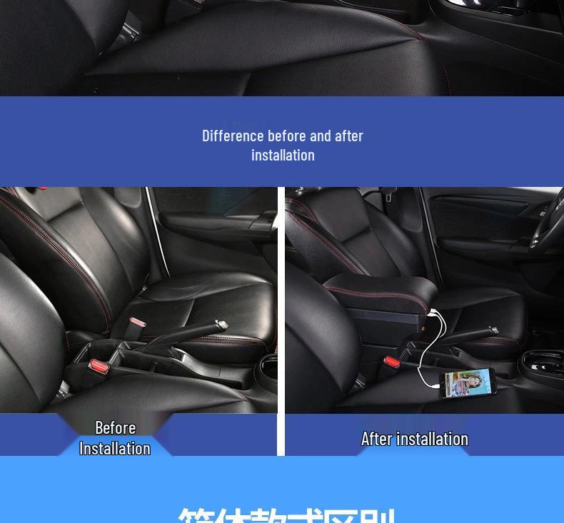 Skoda Fabia Armrest Box for Old Model & JETTA Modification