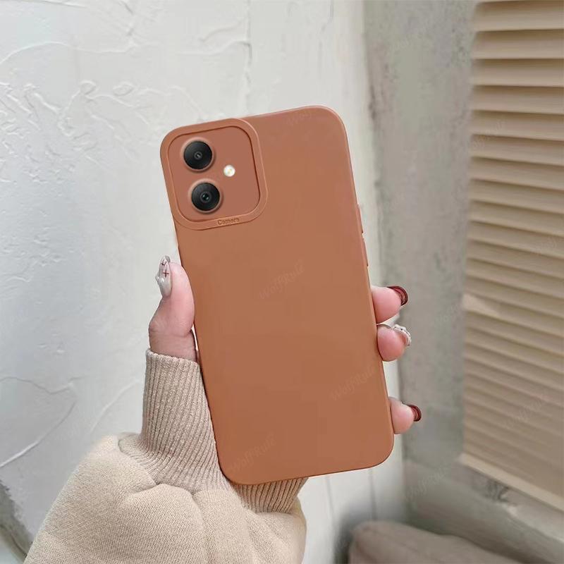 For Samsung Galaxy A05 Case Cover Samsung A05 Capas New Camera Protector Silicone Colour Shockproof TPU Soft Fundas Samsung A05