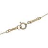 TIFFANY&Co. open teardrop Necklace K18 yellow gold 2g Women Used
