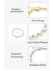 Baroque Irregular Pearl Necklace & Bracelet Set - Vintage French Light Luxury OT Buckle Jewelry for Women