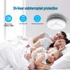 10-Year Battery Smart WiFi Smoke Detector with EN14604 Certification and Tuya Interconnectivity