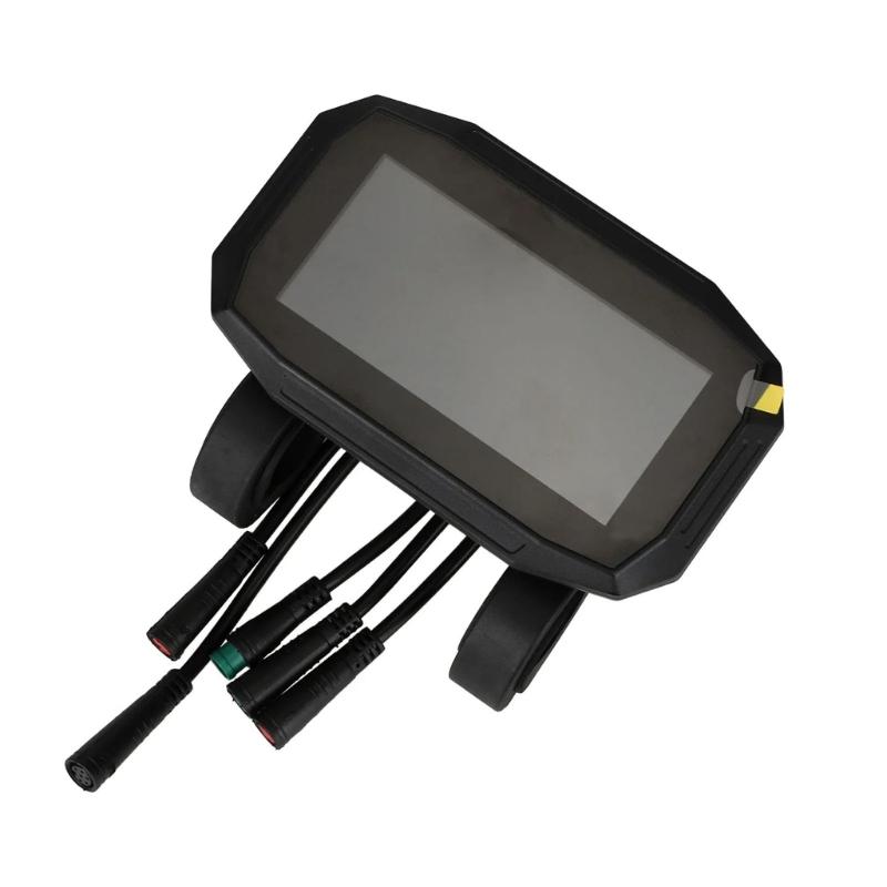 Electric Scooter Display Plastic Color Screen LCD Dashboard Replacement Color Screen Controller Assembly Quick Install