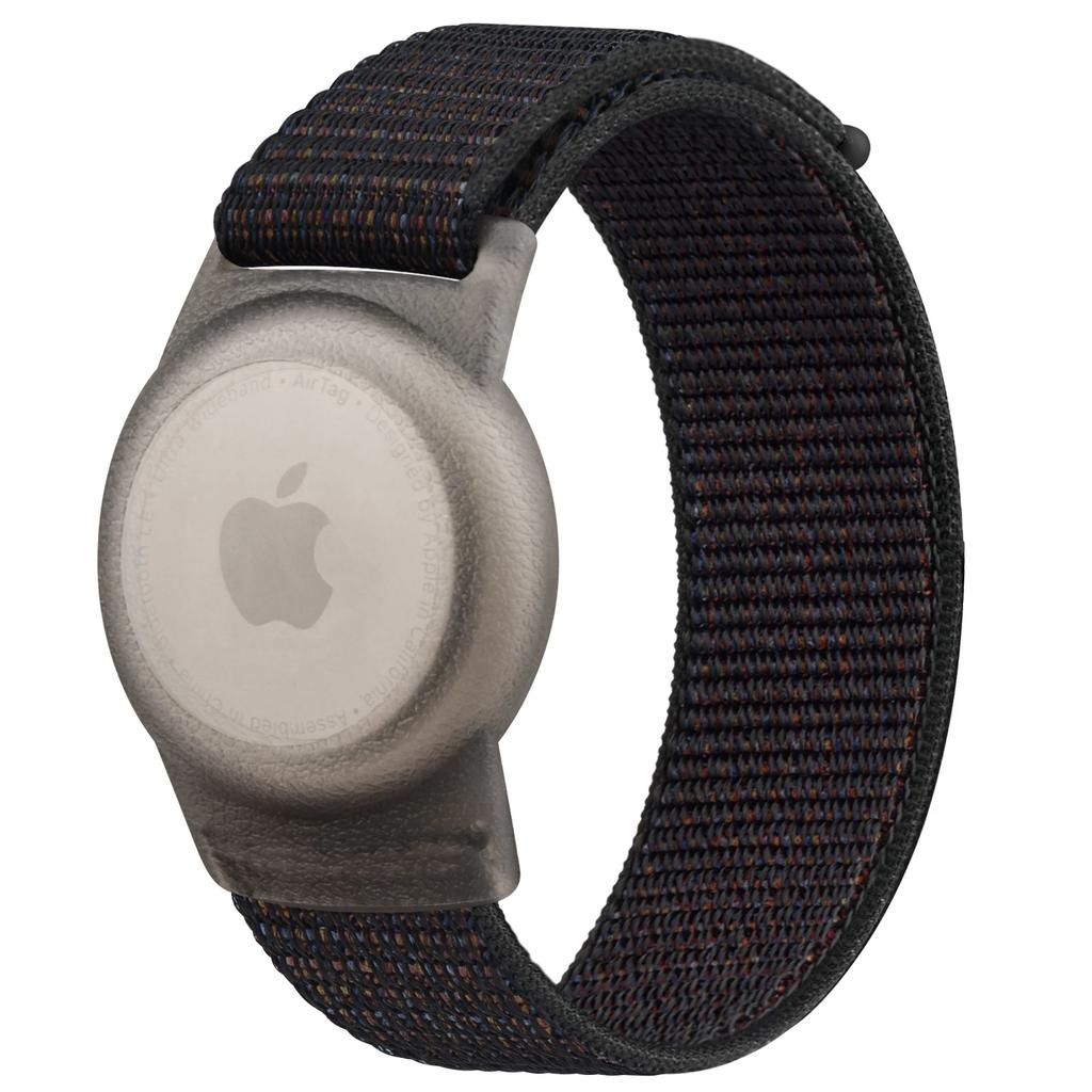 Case for Apple AirTags Kids Wristband Nylon Strap Anti-Scratch Cover for Airtag GPS Tracker Holder Watch Strap Bracelet Band