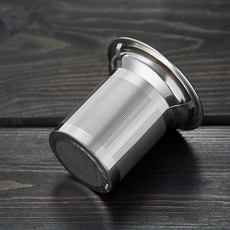 Glass Teapot High Temperature Resistant Thickened Stainless Steel Filter Anti-Scalding Teapot Household Teapot Kung Fu Tea Set