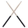 1 Pair Musical Instrument Percussion Accessory Drum Sticks with Non-Slip Handle