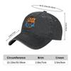 Ozzy Osbourne Rock Bat Prince Of Darkness Casquette de Baseball Merch Vintage Denim Délavé Chapeau pour Unisexe Femmes
