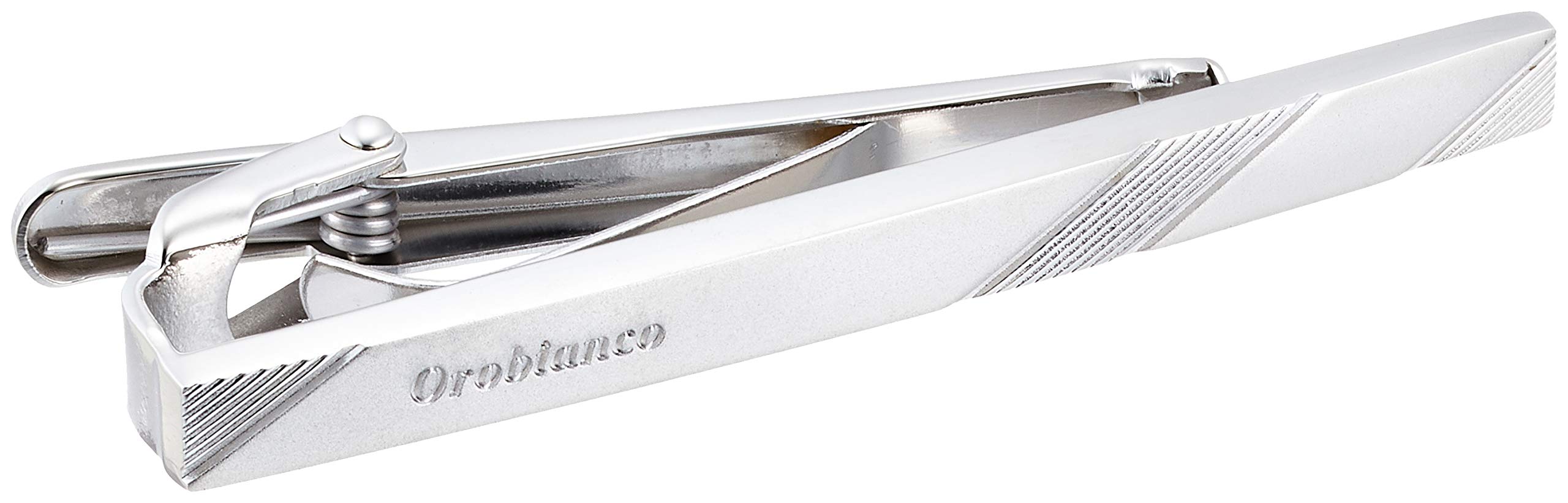 

tie pin ORT147 Silver Japan 4 x 58 x 17 [Orobianco] Men s (mm) (FREE size)