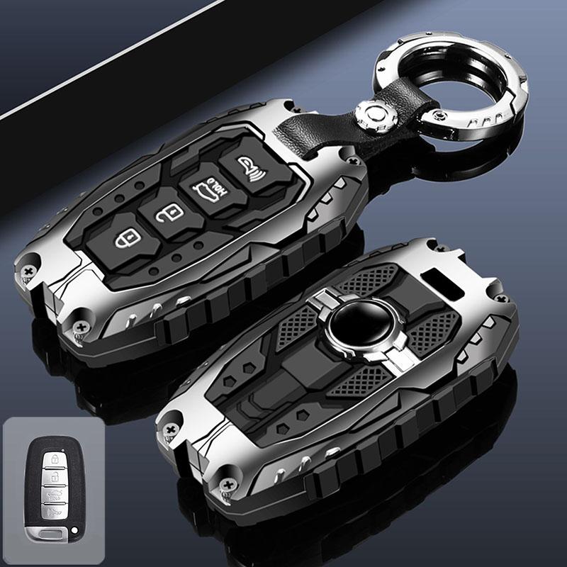 For Kia EQUUS 2012 Optima K5 2011 Forte Opirus Rohens Ix 35 2012 SOUL SORENTO MOHAVE Borrego Shuma 3 4 Button Car Key Case Cover