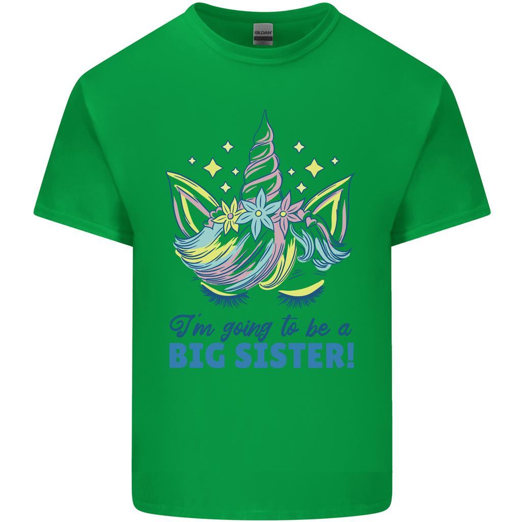 Im Going To Be a Big Sister Unicorn Unisexs Light Cotton TShirt