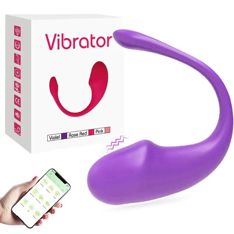 Wireless Bluetooth Dildo G Spot Vibrator for Women APP Remote Control Wear Vibrating Egg Clit Female Panties Sex Toys for Adults