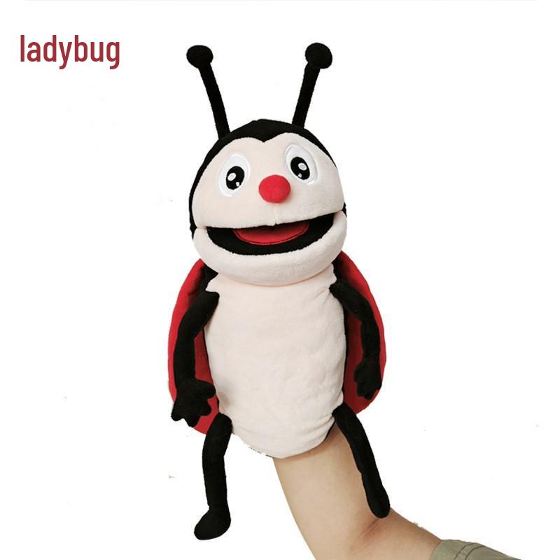 Cartoon Animal Hand Puppet Plush Doll for Kids' Interactive Play