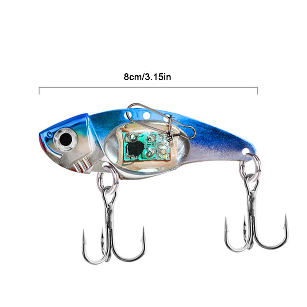 1Pc LED Fishing Lure Lamp Underwater Lure Flashing Lure Lamp Night Fishing Lure with Light LED Drop Shipping Flash Light Bait