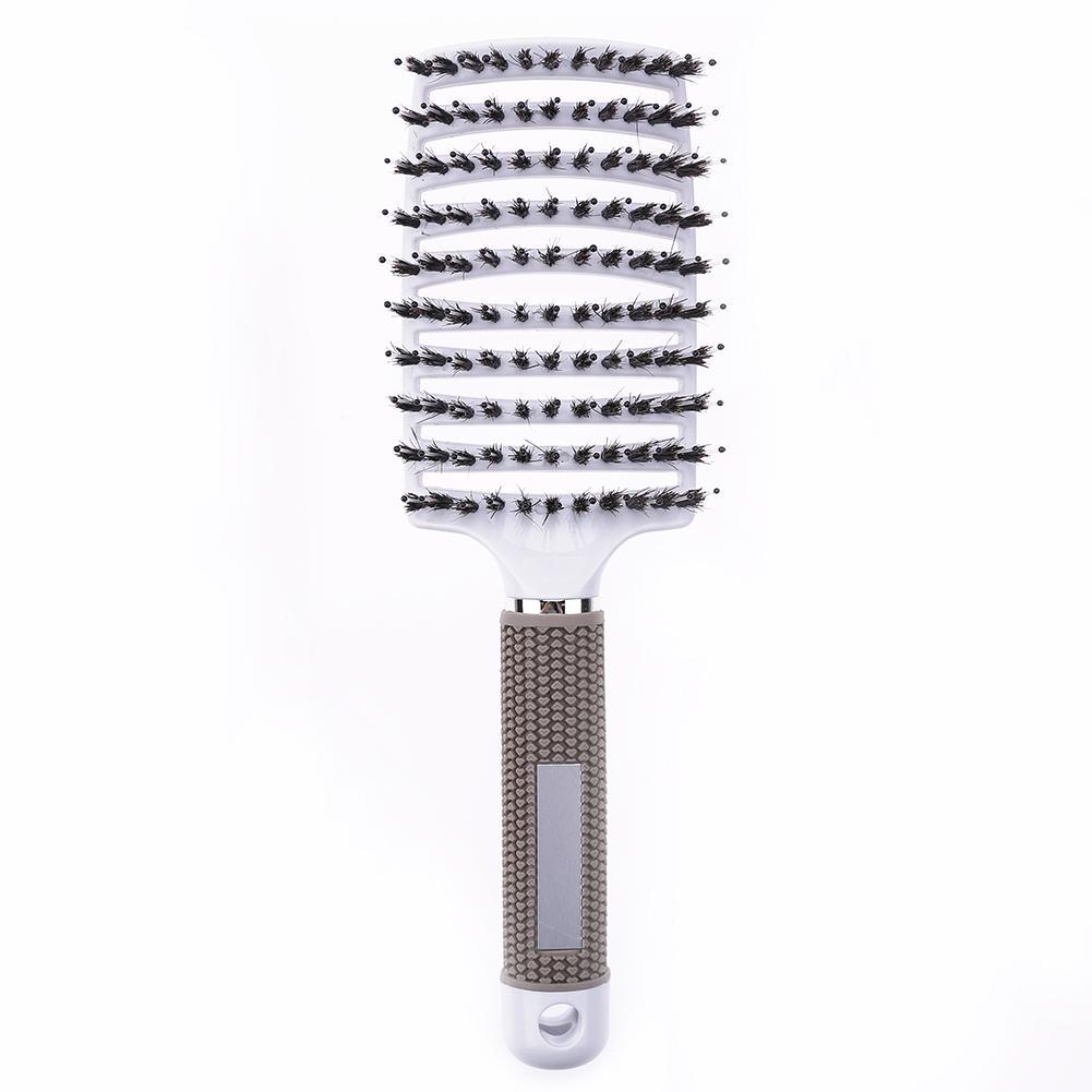 Hair Brush Girls Hair Scalp Massage Comb Bristle Nylon Women Wet Curly Detangle Hair Brush for Salon Hairdressing Styling Tools