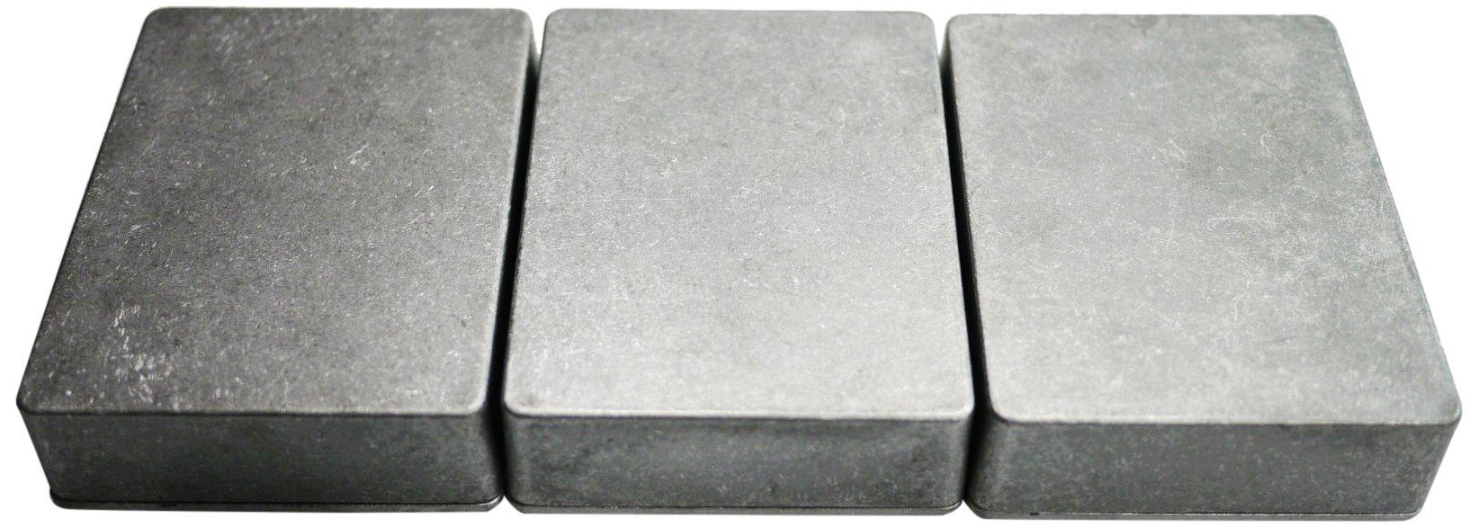 HAMMOND 1590BB Тип Неокрашенный алюминиевый корпус для педалей эффектов DIY Литой (3 куска) VGS-AEC90BB-NCx3p