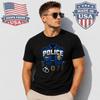 Police Uniform Badge Graphic T-Shirt