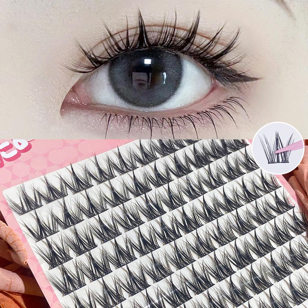 Daily Wispy Fluffy Lash Extension 3D Effect Individual Natural Lashes for Beginner & Proficients Friendly