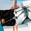 Bleach Anime Anime Beach Swimming Towel Soft Absorbent Washcloth Children's Gifts for Kids Travel Camping Gym
