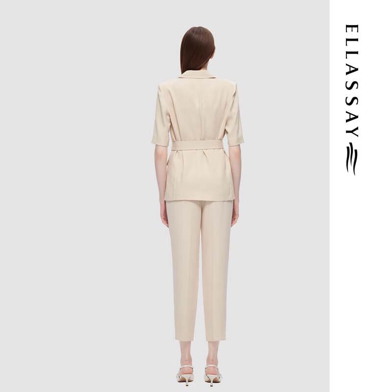 ELLASSAY Elegant High-Waisted Women's Trousers
