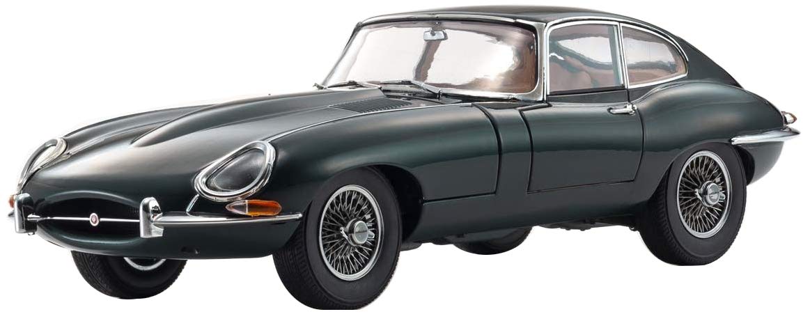 

Kyosho Original Jaguar E Type зеленый готовый продукт KS08954G 1/18 зелёный