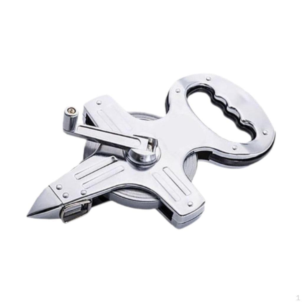 Measuring Tool with Metal Frame for Construction Long Tape Reel