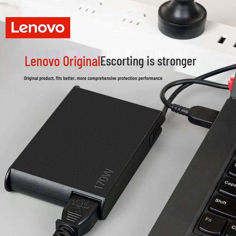 Lenovo Original 170W Square-Port Slim Laptop Power Adapter