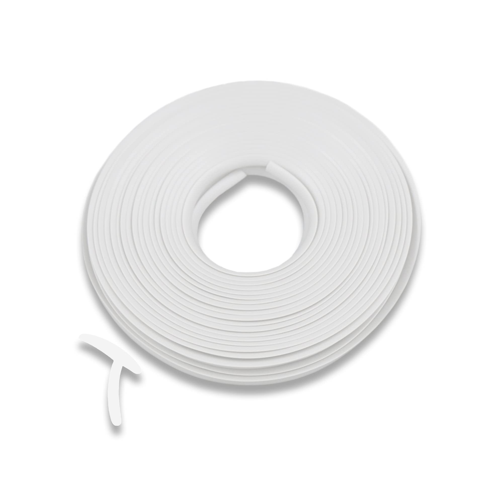 

Аэро резиновый защитный молдинг для маскировки зазоров и предотвращения царапин. Включает двухстороннюю ленту. Молдинг G-FACTORY. (12 м, Т-образный, Белый) белый