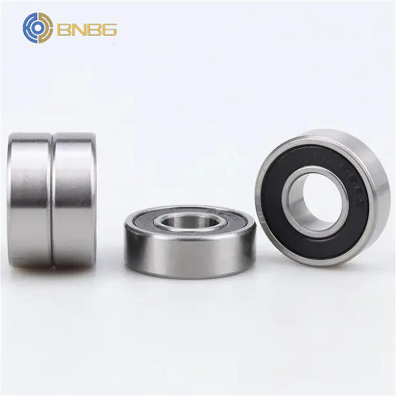 10 pcs R2-2RS 3.175*9.525*3.967 R3-2RS 4.762*12.7*4.978 R4-2RS R6-2RS R8-2RS R10-2RS Inch Bearing Metal Sealed Ball Bearings
