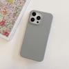 Luxury Frosted Soft Matte Silicone Solid Candy Case for iPhone 11 12 13 Mini 14 15 16 17 Pro Max X XS Max Shockproof Cover