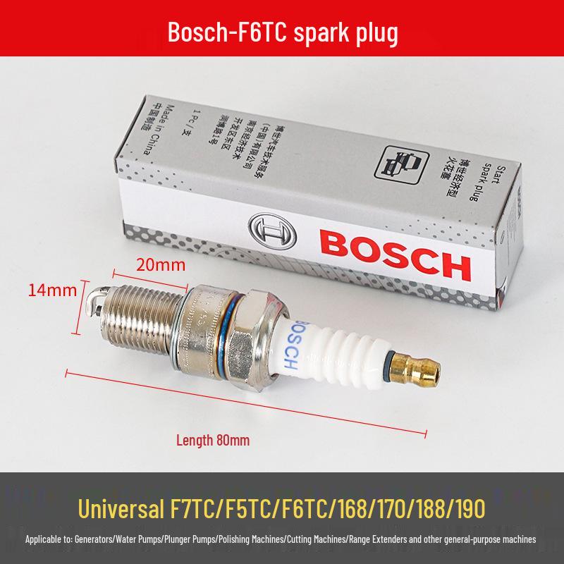 Bujii și duze 168F/190F pentru motoare de drujbă, generator și mașină de tuns iarba