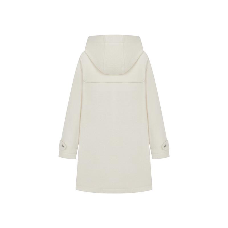 Teenie Weenie Women's Hooded Wool Blend Coat