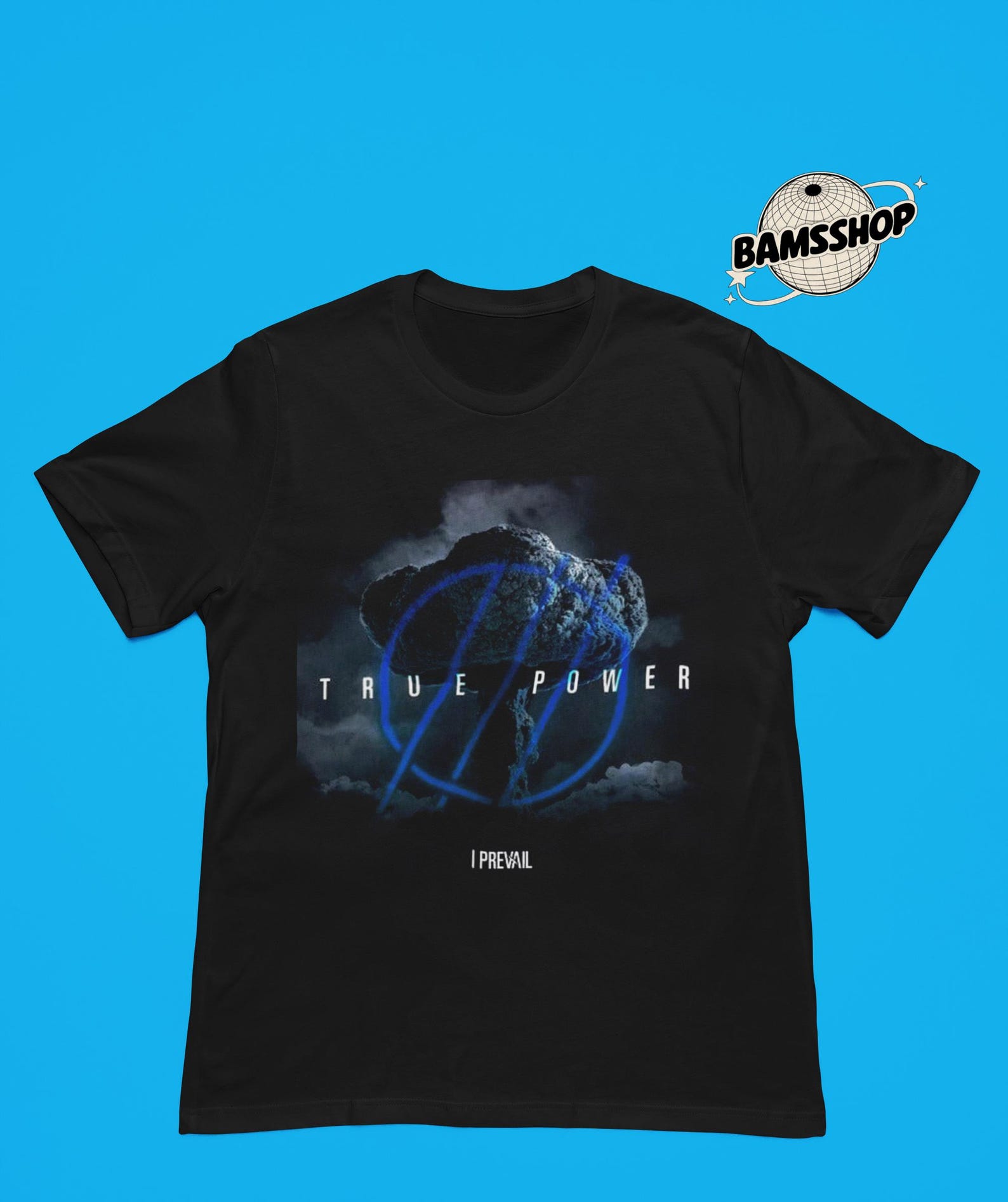 I Prevail T-Shirt, True Power Album Graphic Tee, Modern Metalcore Fan Gift, Merch Shirt 3XL