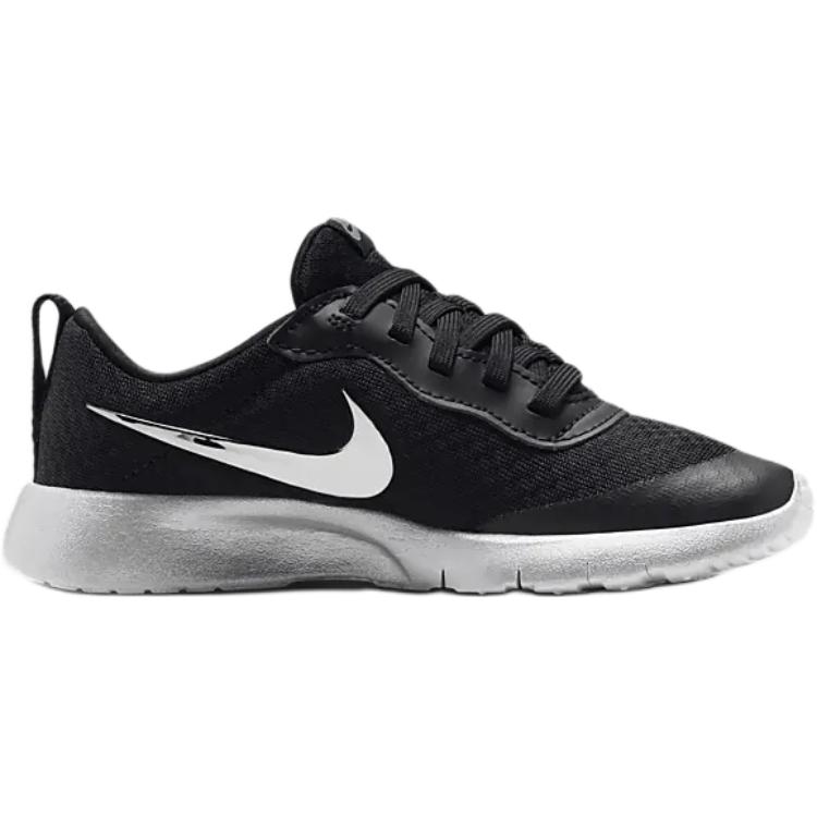 Nike Tanjun SE EasyOn Black Smoke Grey Photon Dust Metallic Silver (PS) Kids Sneakers FZ1016-001