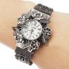 Retro Carved Women's Quartz Bangle Watch