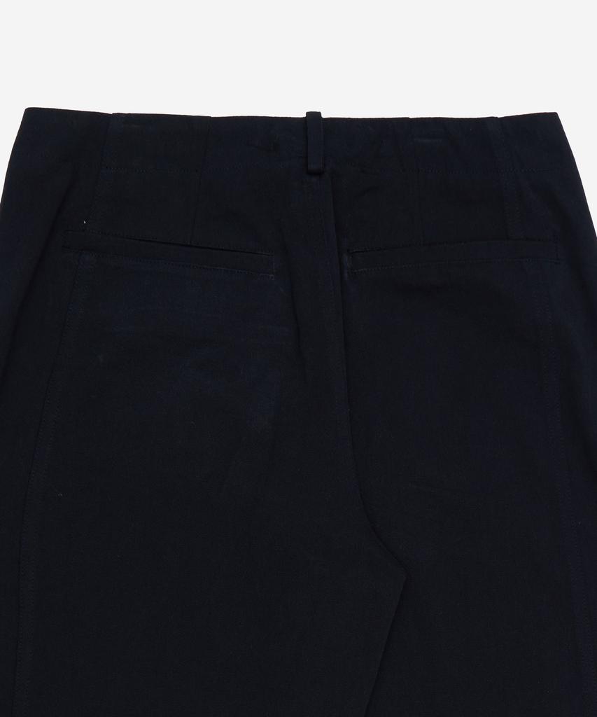 Pildeoseu Semi-Wide Curved Fatigue Pants Black