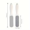 Double-Sided Foot & Hand Stone Remover Tool with Plastic Handle Remover for Heels Toenails & Cuticles Pedicure & Manicure Care