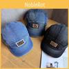 Letter Trendy Patch Cotton Baseball Hat With Breathable Design For Casual Wear