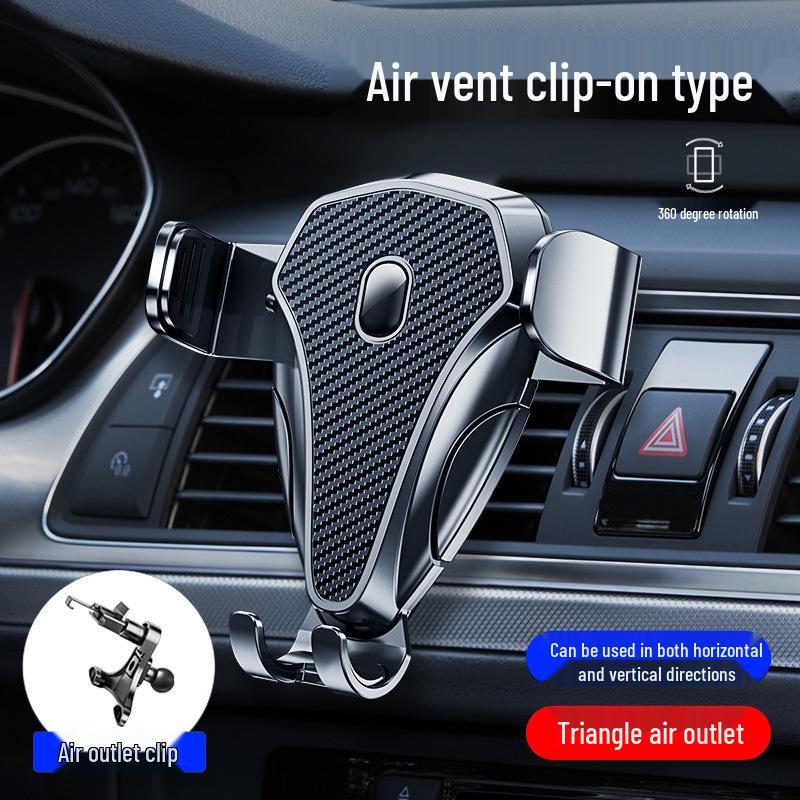 Rotatable Multi-Angle Car Dashboard Phone Holder with Suction Cup Support