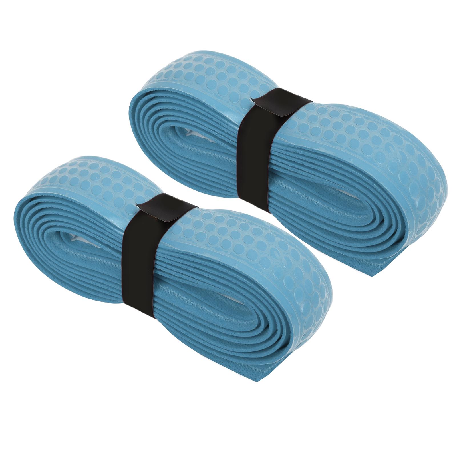 

2 шт. Лента для обмотки ручки теннисной ракетки, Толстые овергрипы для бадминтонной ракетки, Поглощающая пот лента для ручки