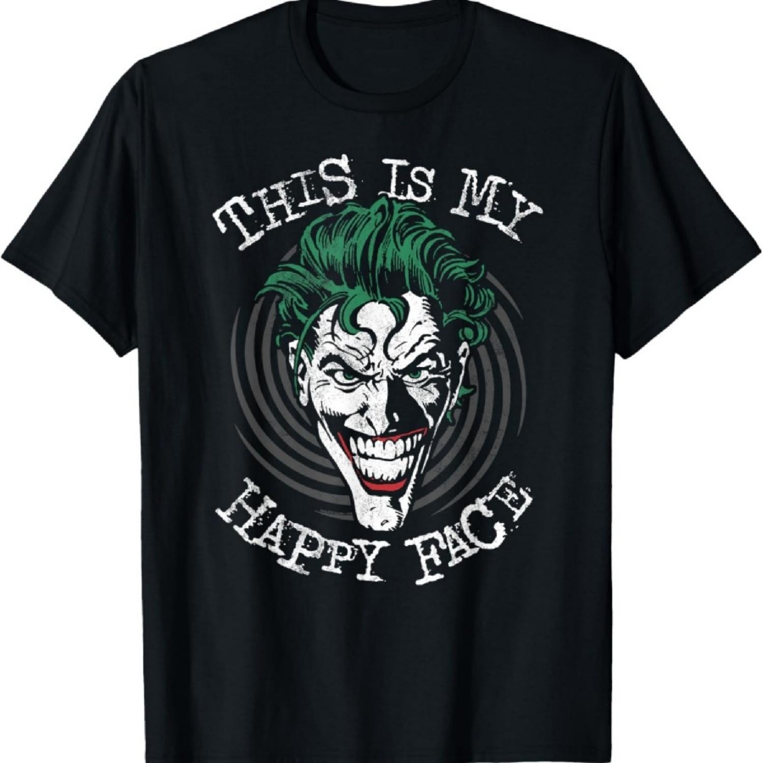 

Batman Joker This is My Happy Face T-Shirt XXXXXL різнокольоровий