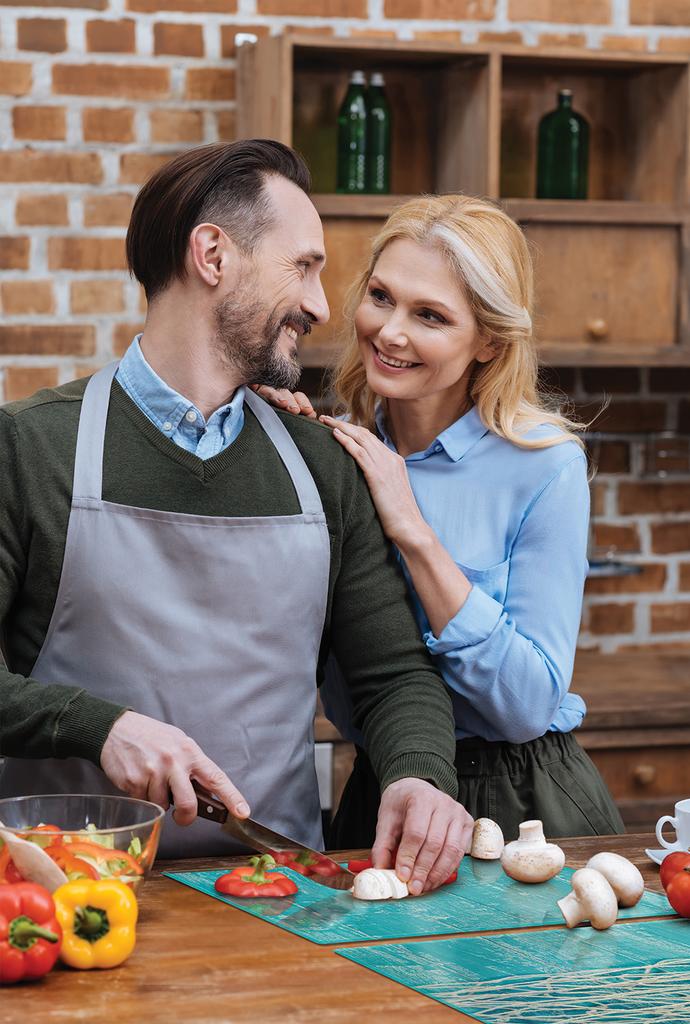 SZKLANA PŁYTA OCHRONNA NA KUCHENKĘ 90x52 TURKUS