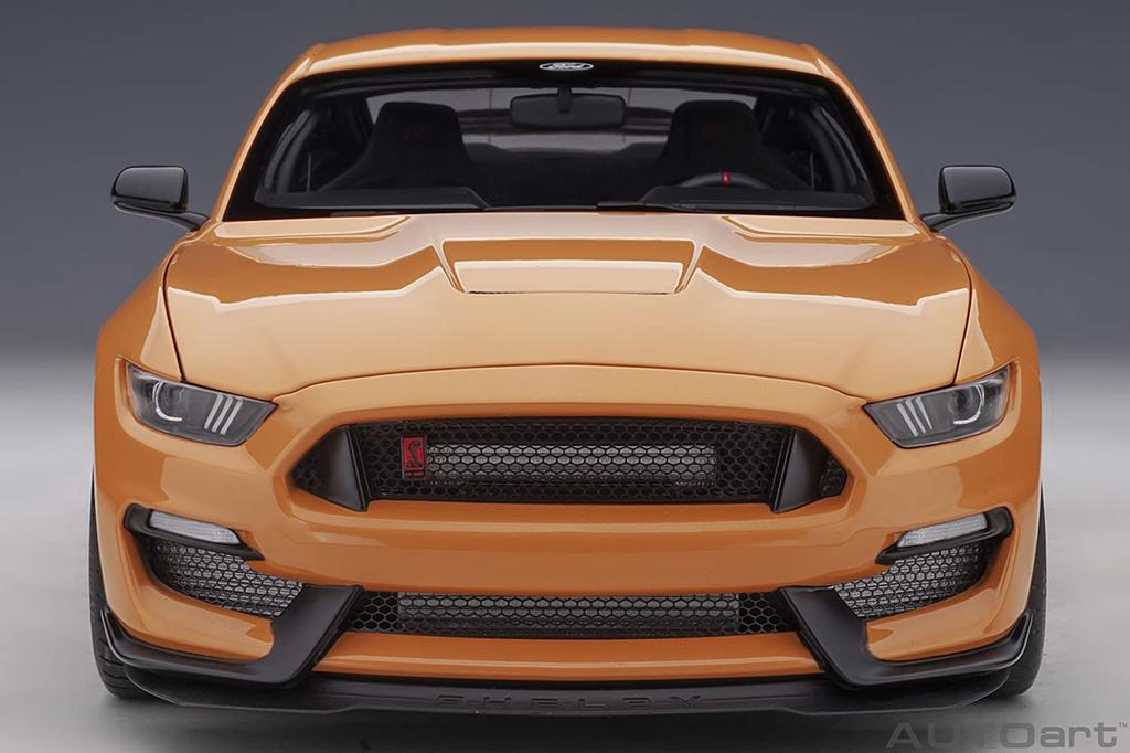 AUTOart 1/18 Scale Ford Shelby GT350R Metallic Orange Finished Product 72929