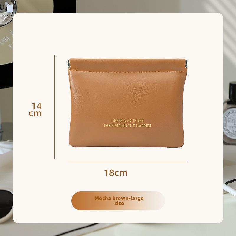 Tragbare Reiseutensilien: Kosmetiktasche, Lippenstifthalter, Geldbörse