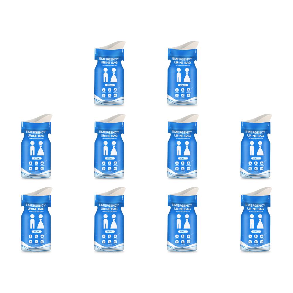 1-30PCS 850ml Outdoor Travel Emergency Portable Car Urinal Vomit Bags Mini Mobile Toilets Unisex Disposable Toilet Bag for Pregn
