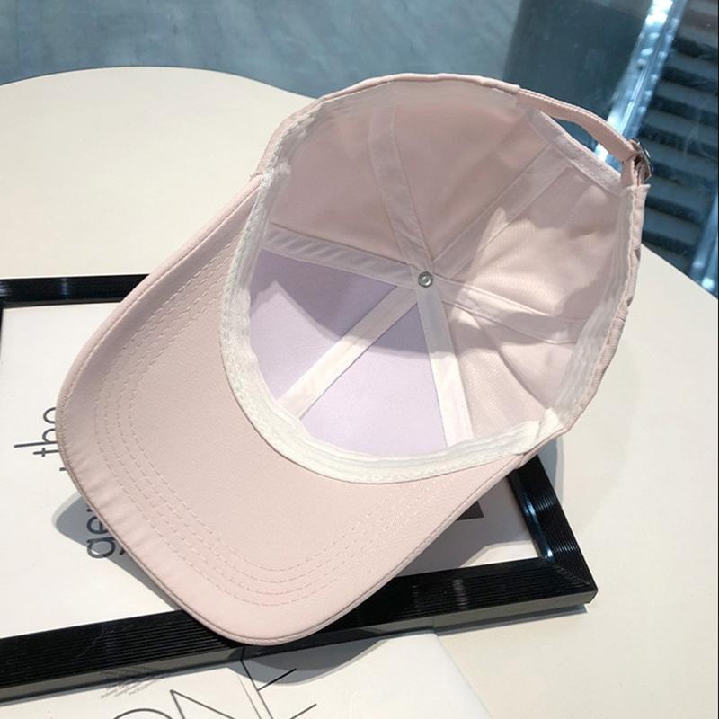 Letter D Rhinestone Baseball Cap, 100% Polyester, Adjustable Toggle Closure, Sun Protection, Casual Novelty Themed Cap