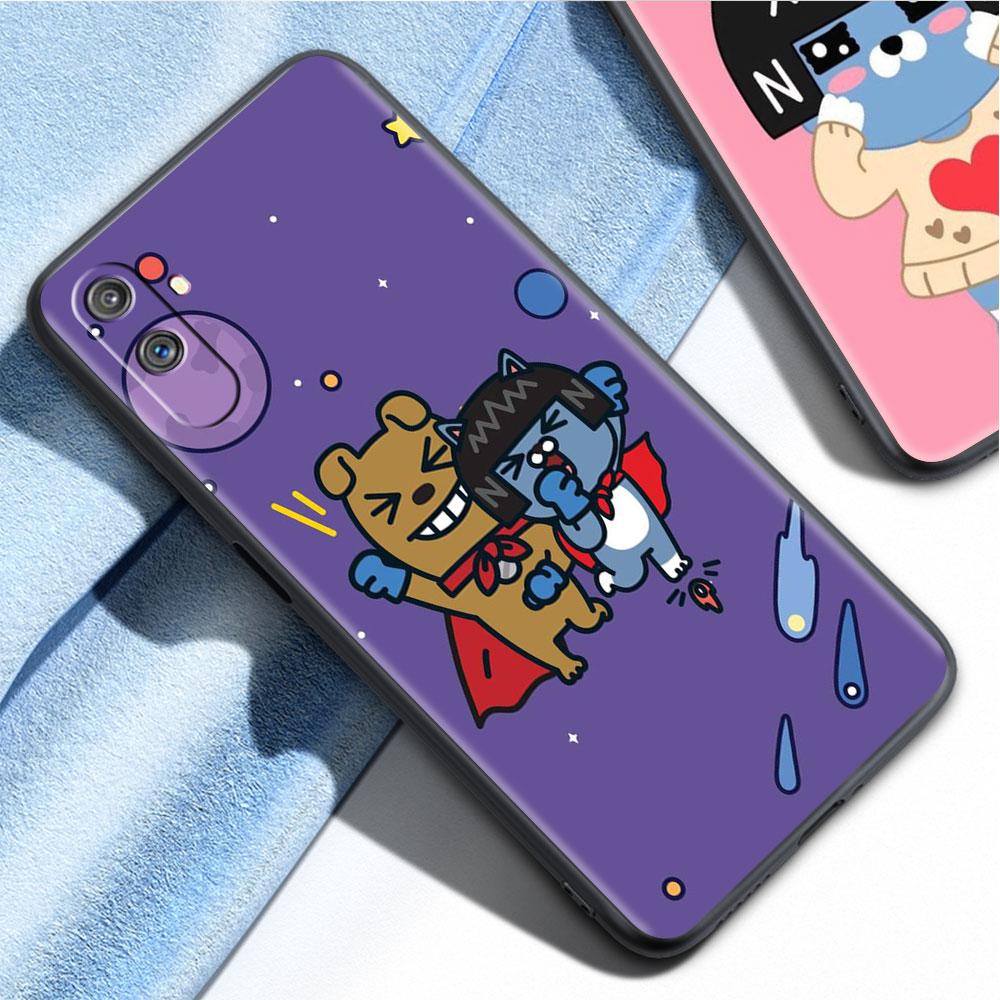 Kakao Friends Hülle für Realme 8 C21y GT Neo 2 3 8i C21 7 C11 6 C12 C35 C3 GT 9 Pro C12 Master Funda Telefonabdeckung