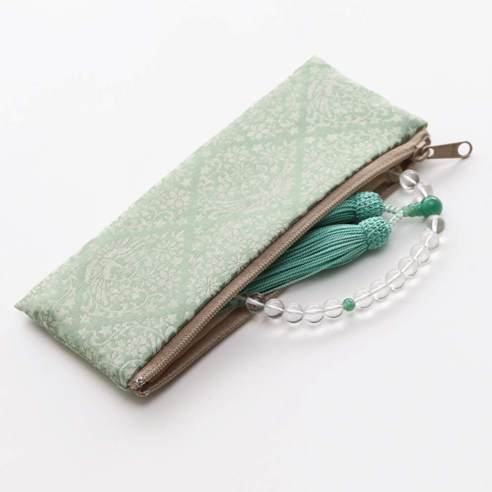 Prayer Beads for Approximately 8 Genuine Indian Pure Silk High Quality Zippered Prayer Beads Included Prayer Kyoto Prayer Kyoto Prayer Prayer Beads