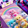 Care Bears Print Rug, Washable Floor Carpet, For Entryway Dorm Laundry Room Office Study, Home Decor Birthday Christmas Gift