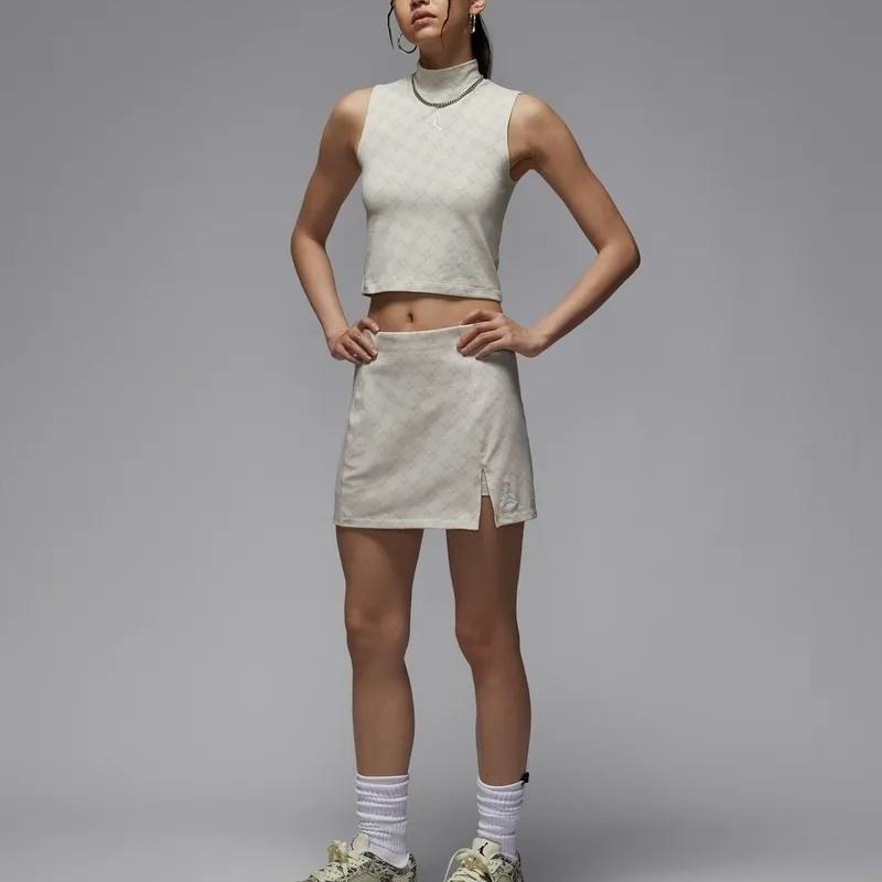 Jordan Brooklyn Soft Comfortable Skin-Friendly Round Neck Tank Top Women Tops HQ9226-104