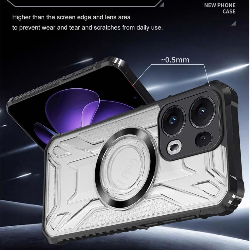Heavy Duty Rugged Armor Shockproof Case For Oppo Reno 14 13 Pro 12F 5G Protective Back Cover Fundas For Realme 14 Pro Plus Coque